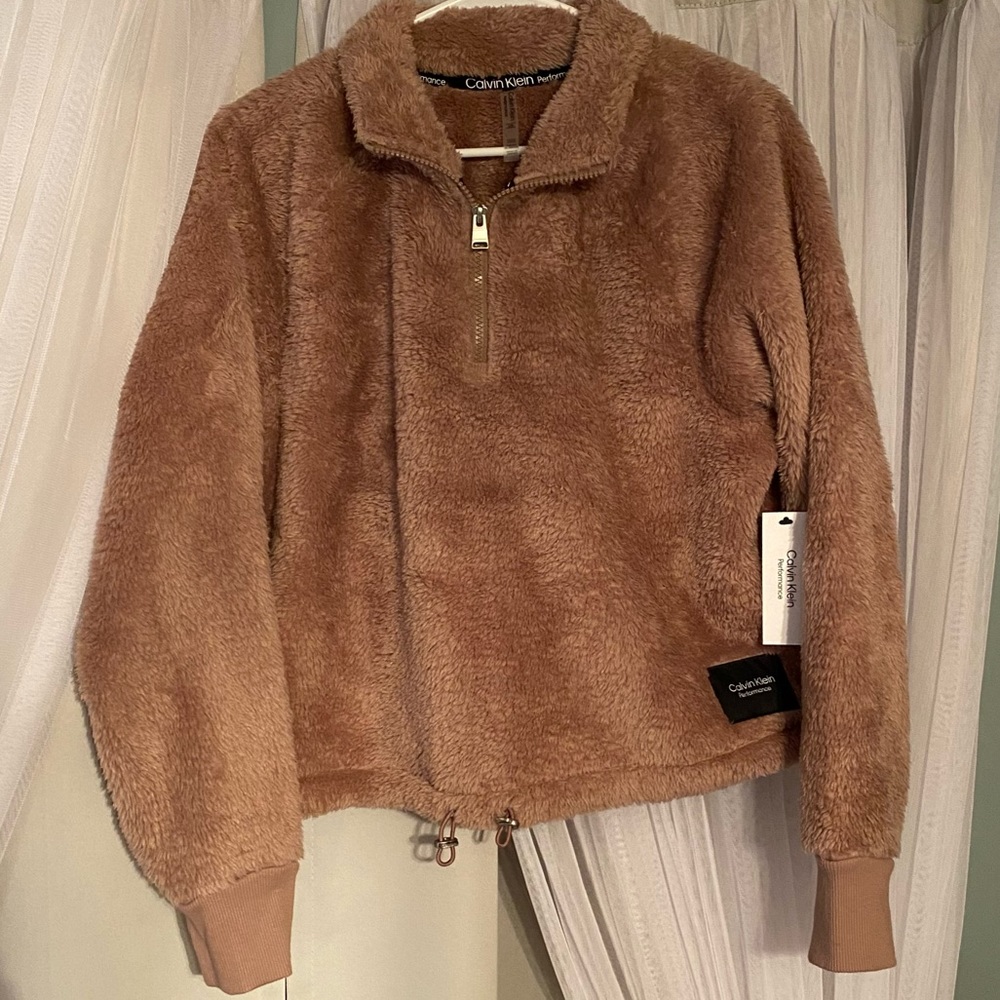 Calvin Klein Performance pullover fleece sweatshirt